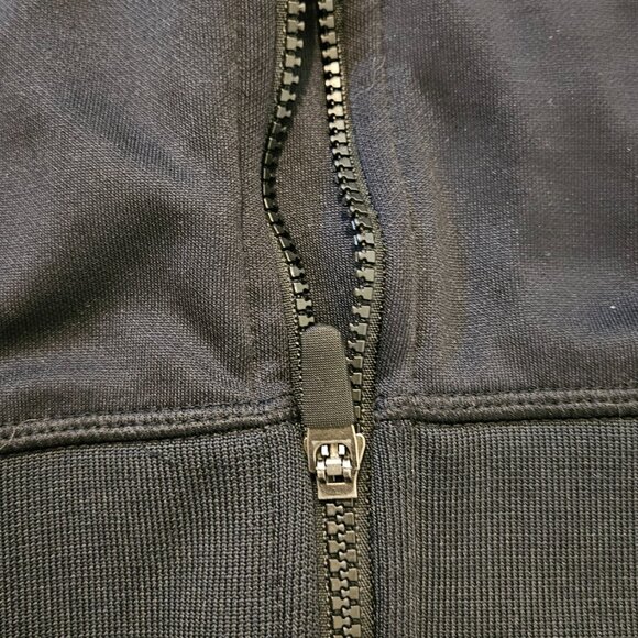 Nike Jacket Mens Small Black Yellow Full Zip Heavyweight Live Strong - Picture 4 of 5